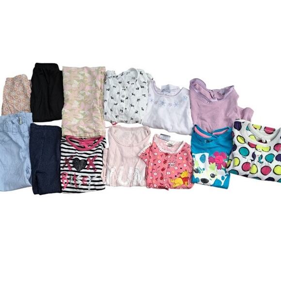 Girl's Bundle of Tops And Bottoms 13 Pieces Size 4/4T - Picture 1 of 5